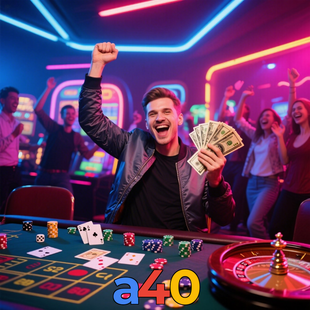 a40：Apostas ao vivo no futebol e grandes prêmios em blackjack e roleta!